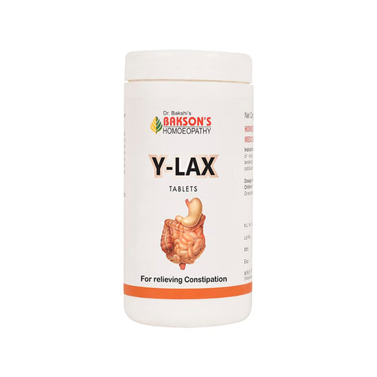 Bakson's Homoeopathy Y-Lax Tablet - 200 Tablets