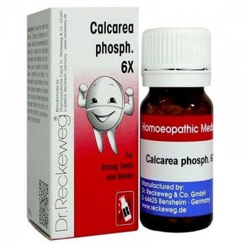 Dr. Reckeweg Calcarea Phosphorica Biochemic Tablet 6X - Supports Strong Teeth & Bones | For Pain Relief