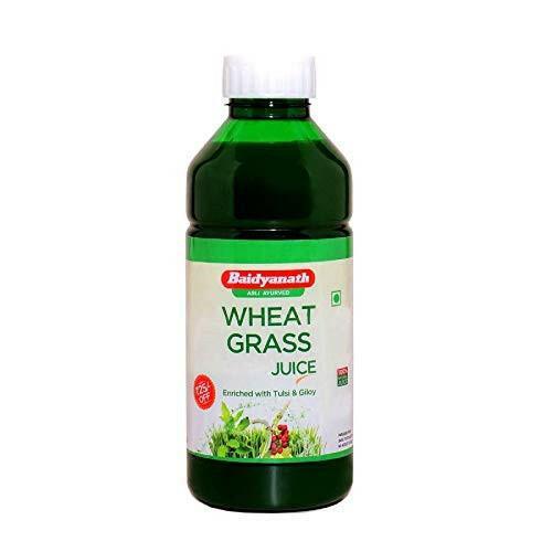 Baidyanath Wheat Grass Juice Enriched with Tulsi & Giloy - 1 Ltr.