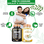Divya Shree Ashwagandha & Shilajit Capsule Sexual Health Combo