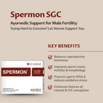 Millennium Herbal Care Spermon Soft Gelatin Capsule (60 Each) | Supports Men's Health