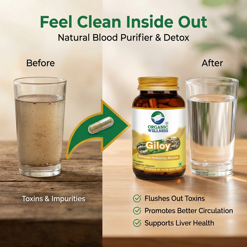 Organic Wellness Giloy Capsules - 90 Capsules