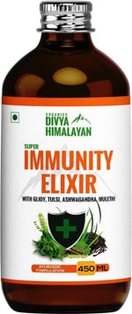 Divya Himalayan Super Immunity Elixir - 450ml Elixir (Pack of 2 & 3)
