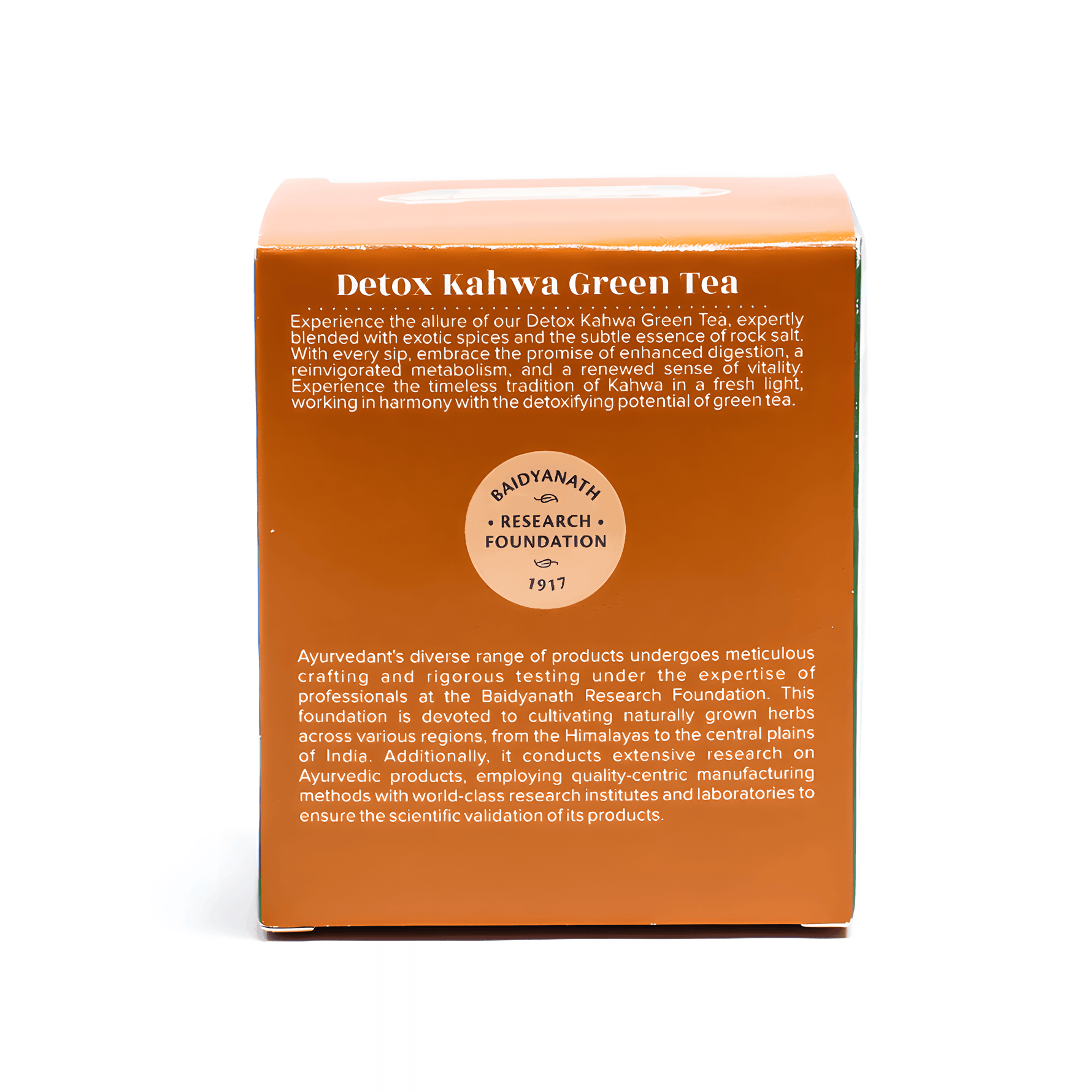 Baidyanath Ayurvedant Detox Kahwa Green Tea - 25 Bags