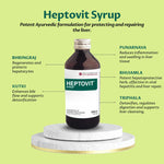 Millennium Herbal Care Heptovit Syrup (200ml Each) - Pack of 2