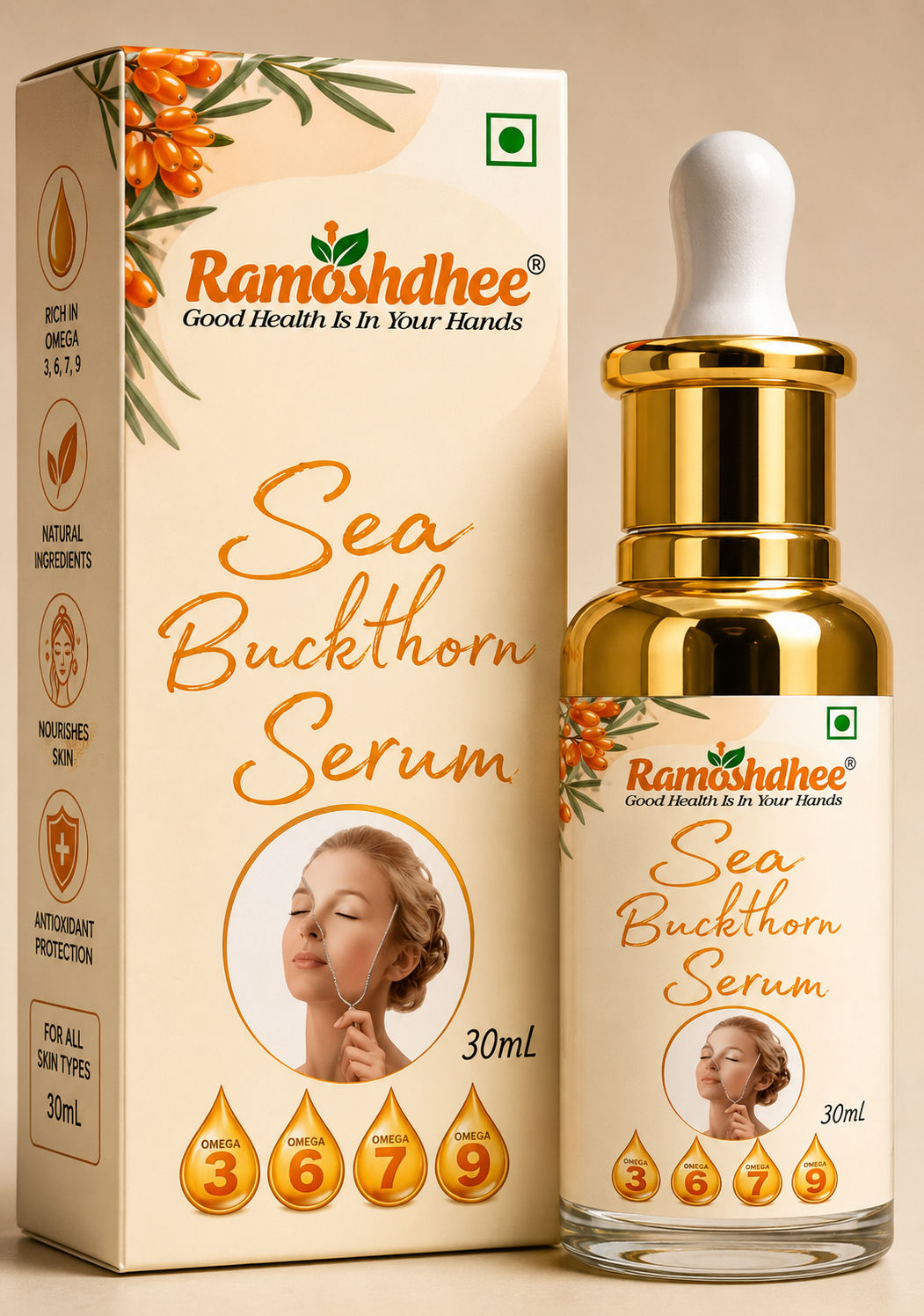 Ramoshdhee Sea Buckthorn Omega Face Serum