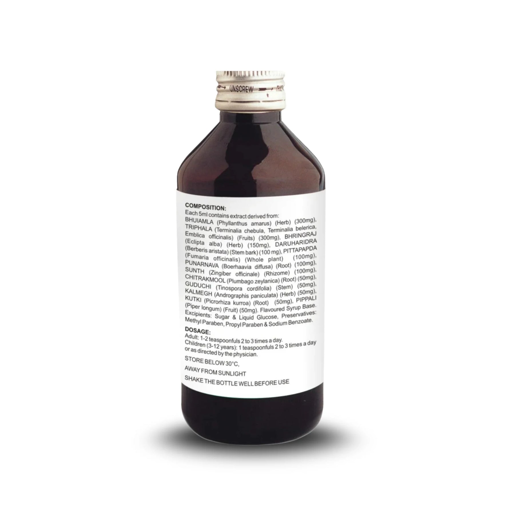 Millennium Herbal Care Heptovit Syrup (200ml Each) - Pack of 2