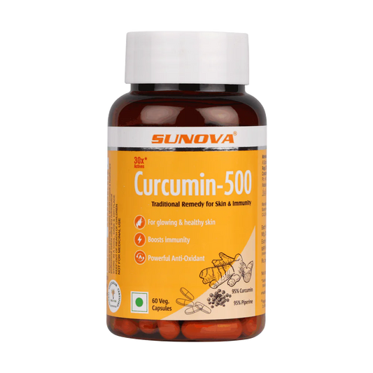 Sunova Curcumin Capsule - 500 Veg. - 60 Capsules