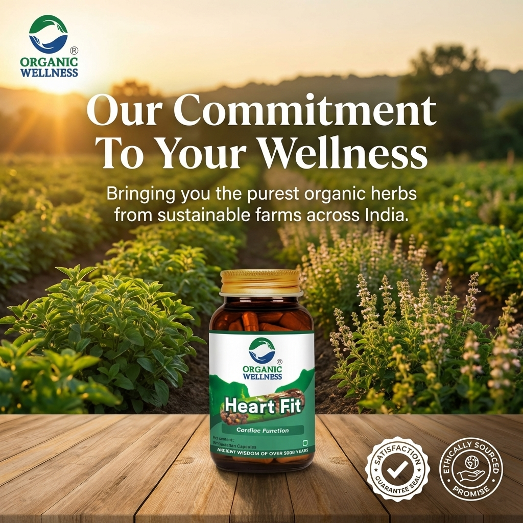 Organic Wellness Heart-Fit Capsules - 90 Capsules