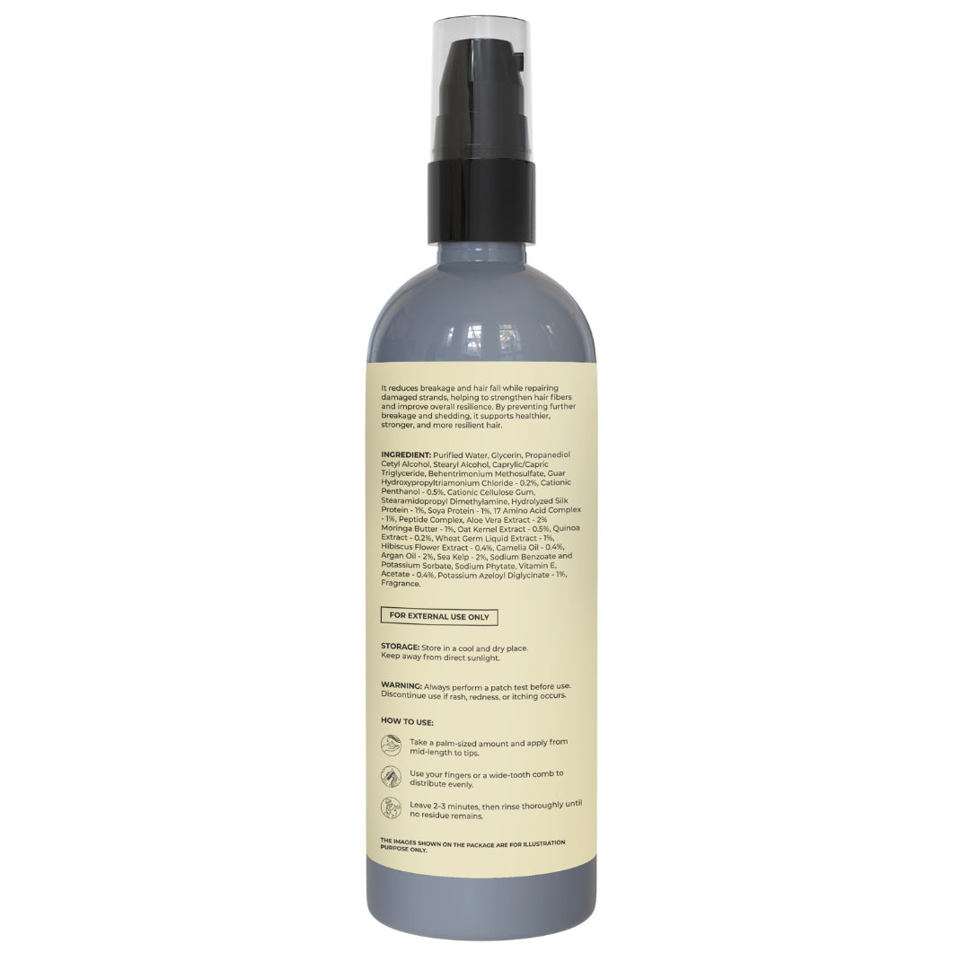 Pure Nutrition Argan Oil Damage Repair Conditioner – 200ml | Smooth & Nourish | For Dry & Damaged Hair