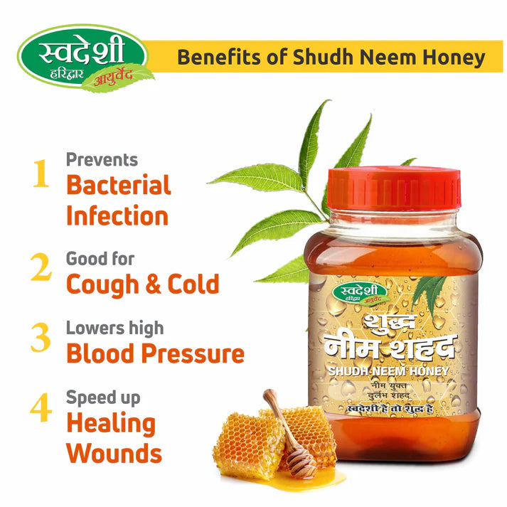 Swadeshi Shudh Neem Honey - 500gm