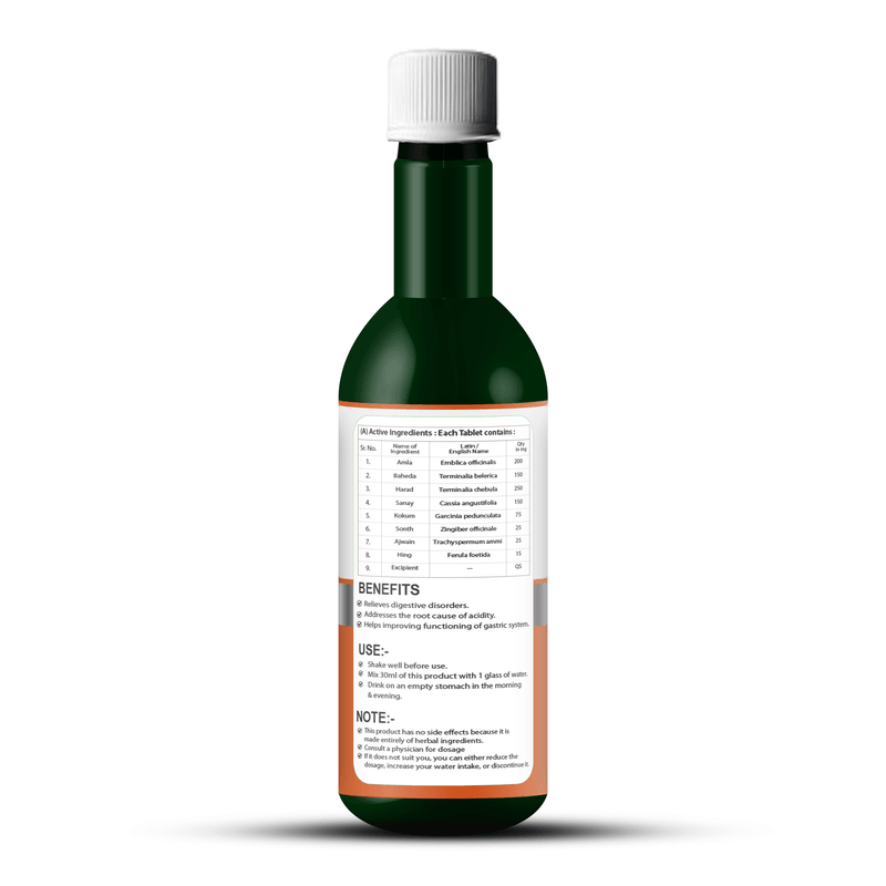 Zenius Digestive Care Juice - Ayurvedic Juice for Improved Digestion, Bloating Relief, and Gut Health - 500ml Juices
