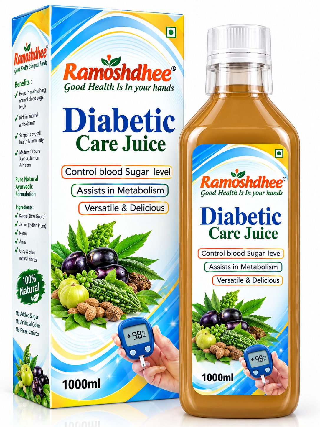 Ramoshdhee Diabetic Care Juice 1L