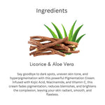 Khadi Essentials Herbal Ayurvedic Anti-Pigmentation Cream (50g) | For Dark Spots, Melasma & Uneven Skin Tone