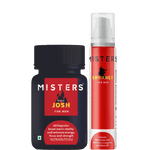 Misters Combo Pack of Daily Josh for Men 60 Veg Capsule and Enhance for Men Intimate Moisturizer 50gm