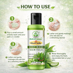 Bhudevam Naturals Khadi Neem & Tulsi Body Wash – Herbal Skin Purifying Cleanser for Daily Use- 210ML