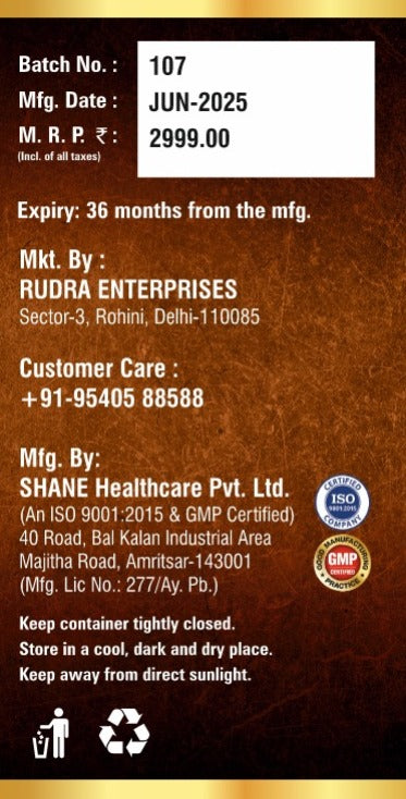Rudra Mantra Tym Plus+ Capsules - 60 Capsules