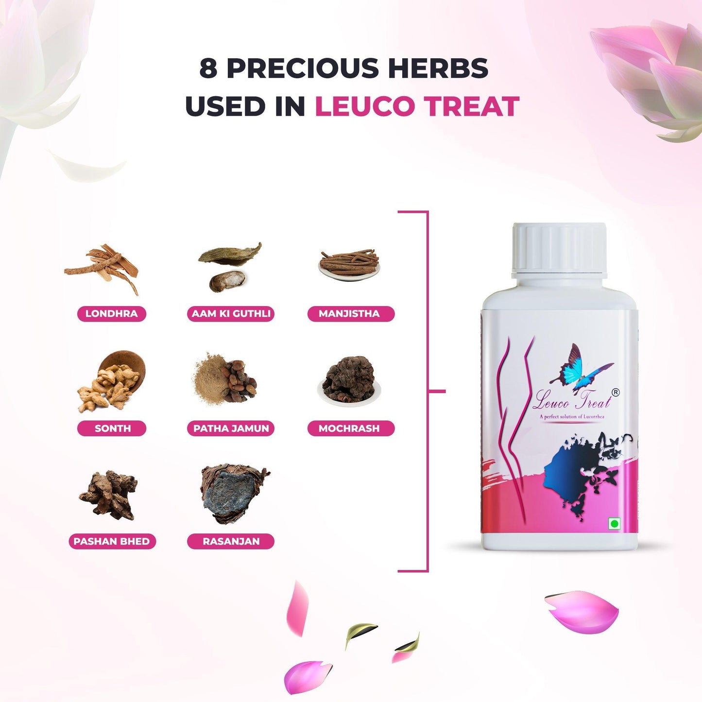 Pharma Science Leuco Treat for Leucorrhoea & White Discharge - 100gm