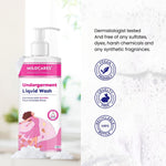 MildCares Antibacterial Undergarment Wash | Stain Removal & Odor Control | Bleach-Free Blossom Liquid Detergent