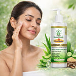 Bhudevam Naturals Khadi Aloe Vera Gel for Acne & Pimples – Reduces Redness & Blemishes Transparent- 500GM
