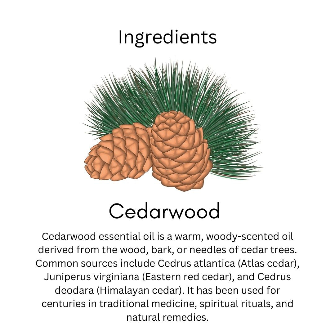 Khadi Cedarwood Essential Oil | Pure & Natural Cedarwood Oil for Hair & Scalp Care | Essential Oil for Dandruff & Healthy-Looking Hair | Scalp Care, Massage & Aromatherapy Oil | 15 ml