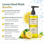 Kayee Ayurveda Lemon Hand Wash | Refreshing Herbal Liquid Hand Wash with Lemon | Effective Daily Cleansing for Clean, Fresh & Soft-Feeling Hands | Citrus Fragrance Hand Wash for Home, Office & Everyday Hand Hygiene | 500 ml