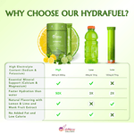 WishNew Wellness Hydrafuel Instant Energy Drink Mix - Lemon Sachet (10gm Each)