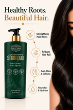 Herbs O' Shrubs Onion Strength & Shine Shampoo with Ayurvedic Ingredients | Onion, Coffee, Brahmi, Hibiscus, Green Tea & Curry Leaf | Gentle Daily Hair Cleanser for All Hair Types, 250 ml