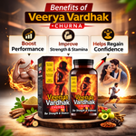 MAPL Veerya Vardhak Powder | Ayurvedic Male Vitality & Stamina Support | Enhances Energy, Reproductive Health, Strength & Endurance | 200 gm