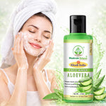 Bhudevam Naturals Khadi Aloe Vera Face Wash – Gentle Daily Cleansing for Soft & Hydrated Skin -  420ML (Pack of 2)