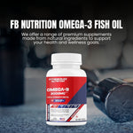 FB Nutrition Omega 3 Softgel Capsules - 60 Softgel Capsules
