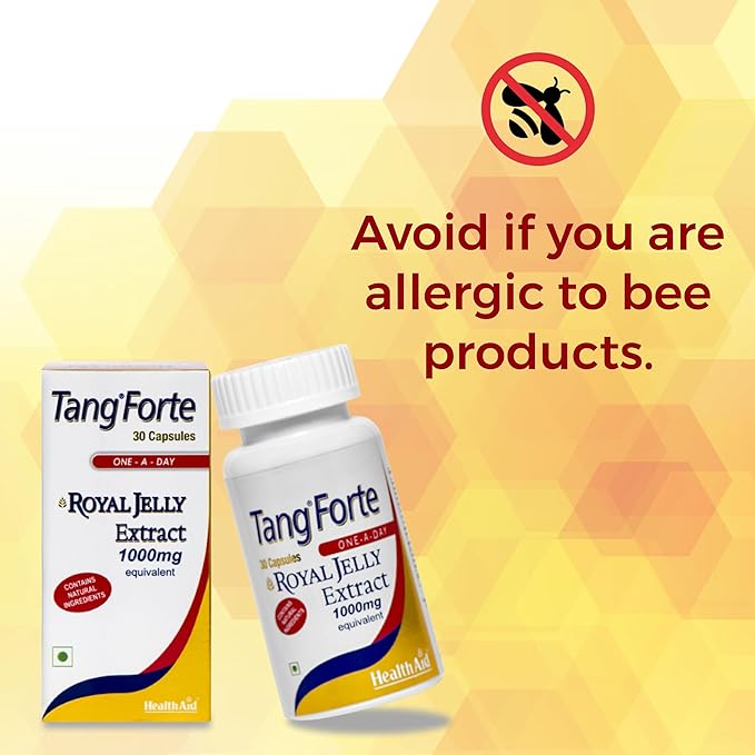 HealthAid Tang Forte Royal Jelly 1000mg Capsule - 30 Capsule