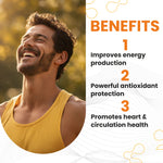 Raskam Benfotiamine+ 600mg Capsules - Antioxidant & Energy Support - Promotes Nerve Health & Metabolic Function - Nutraceutical Supplement 100-Capsules