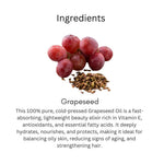 Utkrisht Khadi Grapeseed Oil for Hair & Skin (100ml)