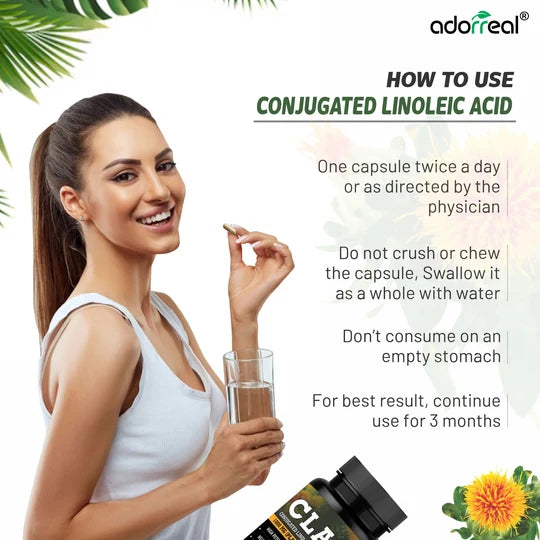 Adorreal Conjugated Linoleic Acid Capsule | 60  Capsules