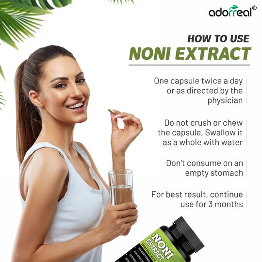 Adorreal Noni Extract Capsule | 60 Capsules