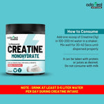 Adorreal Creatine Monohydrate Powder Unflavoured - 100gm