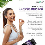 Adorreal L-Leucine Amino Acid Capsule | 60 Capsules
