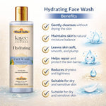 Kayee Ayurveda Hydrating Facial Cleanser for Men & Women | Moisturizing Face Wash for Dry & Dull-Looking Skin | Gentle Daily Cleanser for Softness, Freshness, Smoothness & Healthy-Looking Hydrated Skin | 210 ml