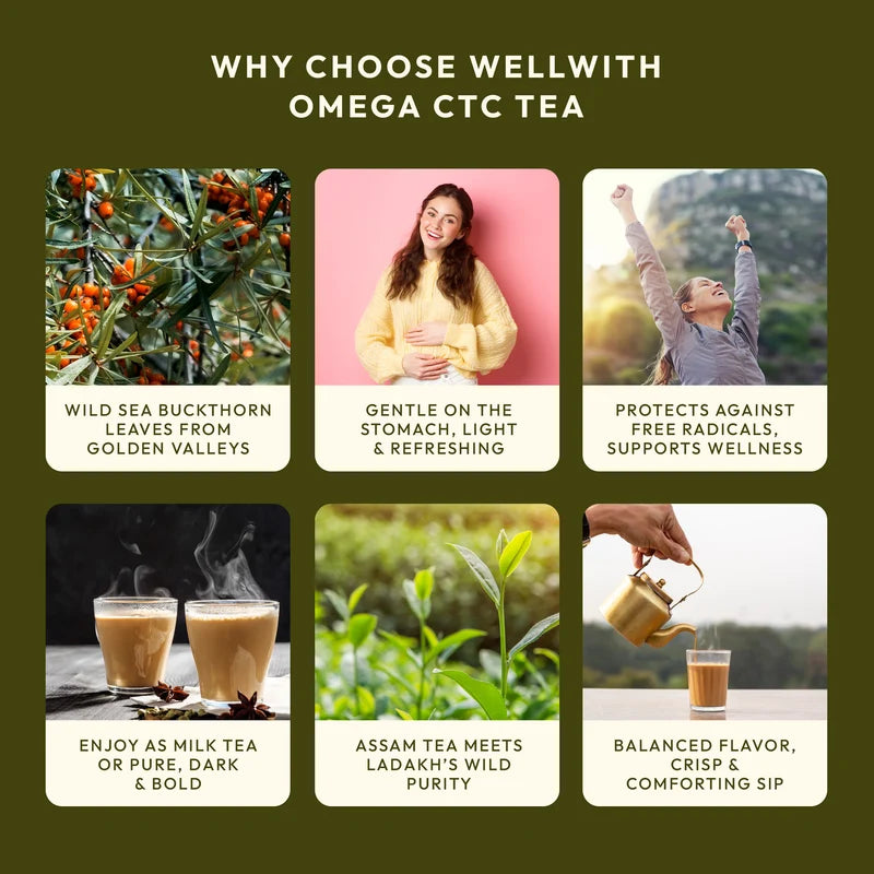 WellWith Omega CTC Tea (250g)