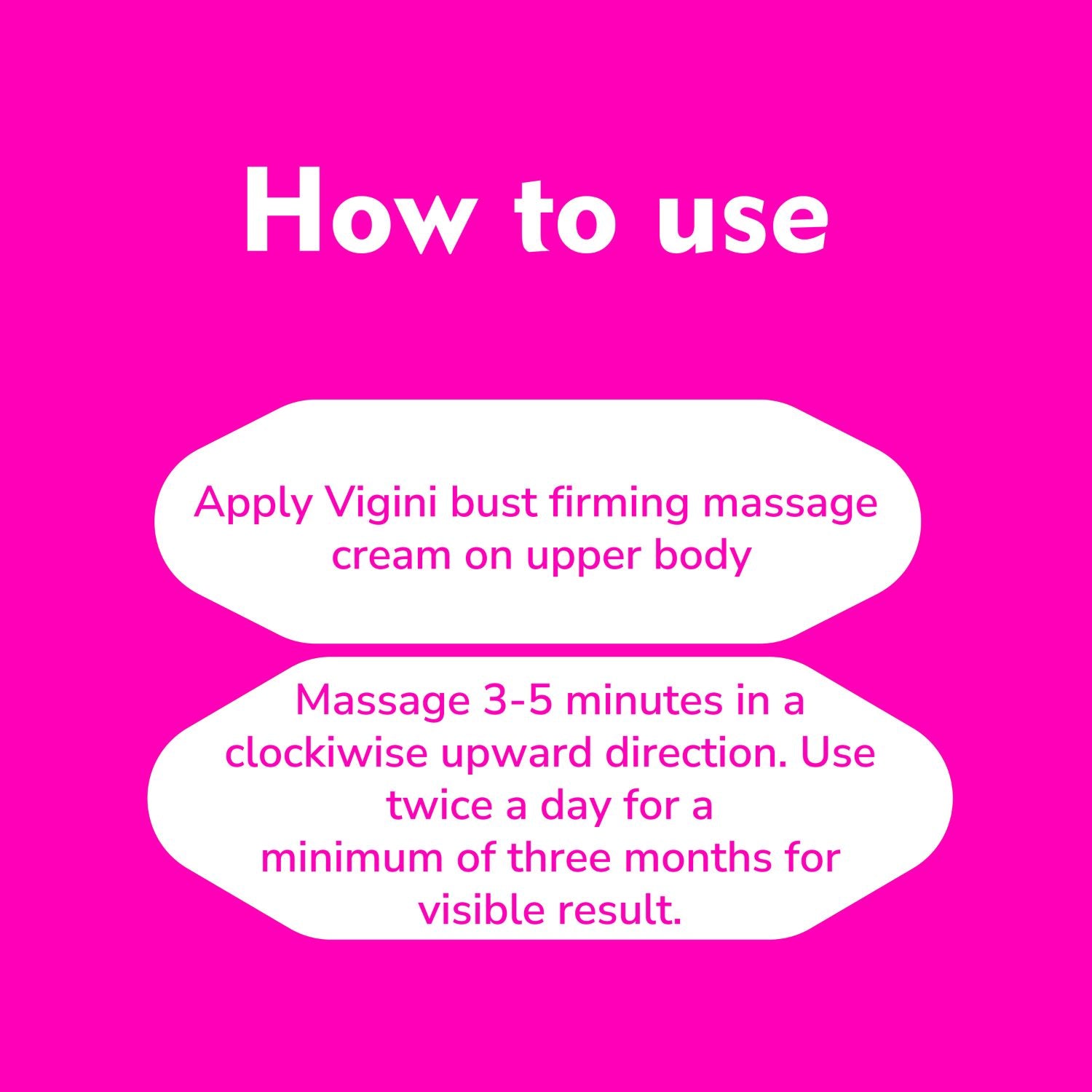 Vigini Vaginal V Tightening Lightening Moisturizing Gel + Bust Firming Breast Enlargement Cream
