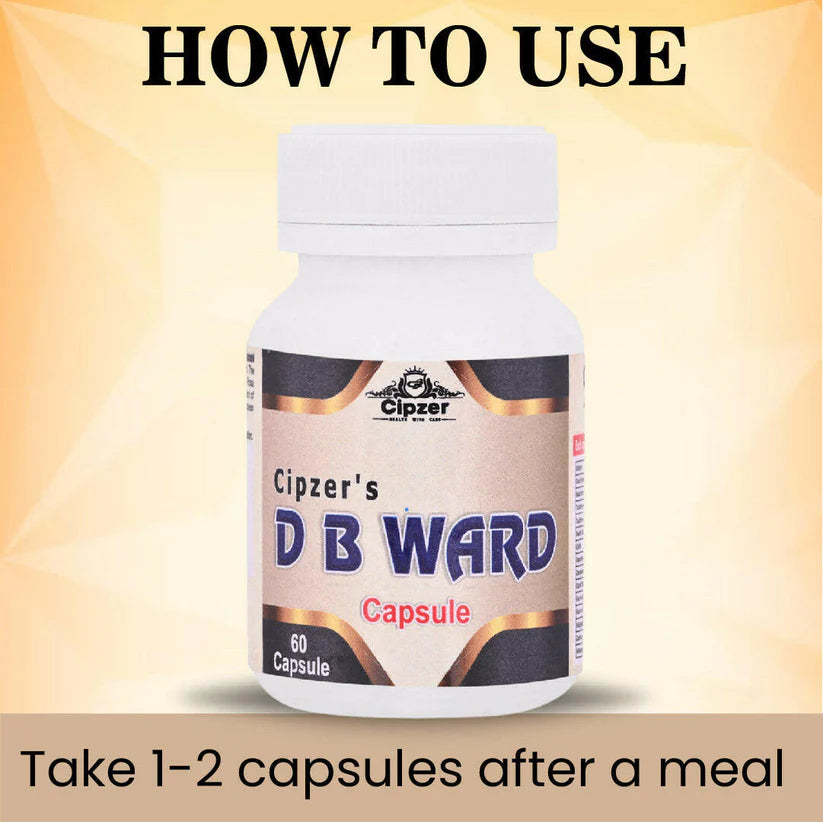 Cipzer D B Ward Capsules - 60 Capsules