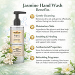 Kayee Ayurveda Jasmine Hand Wash | Gentle Herbal Liquid Hand Wash with Jasmine | Cleansing Hand Wash for Clean, Fresh & Soft-Feeling Hands | Daily Hand Hygiene & Refreshing Floral Care | Suitable for Everyday Use | 500 ml