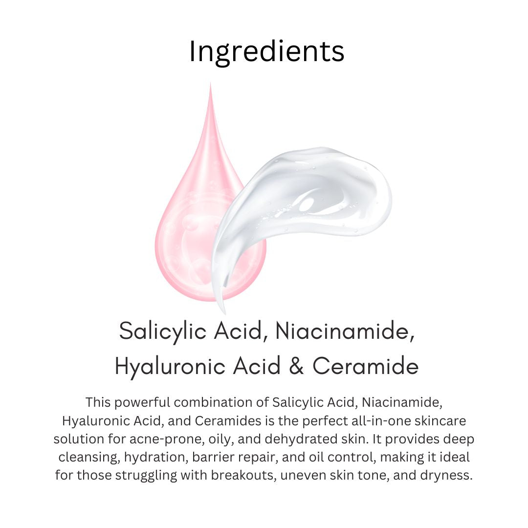 Utkrisht Khadi Salicylic Acid & Niacinamide Face Wash (200ml)