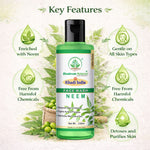 Bhudevam Naturals Khadi Neem Face Wash for Clear & Healthy Skin – 420ML (Pack of 2)