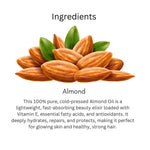 Utkrisht Khadi Almond Hair Oil (100ml)