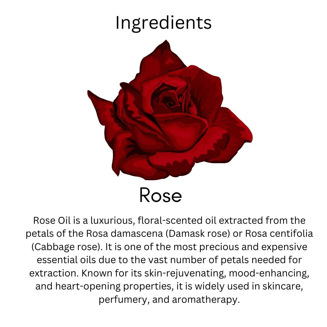 Khadi Rose Essential Oil | Pure & Natural Rose Oil for Face & Skin Care | Floral Essential Oil for Hydration, Brightening & Glowing-Looking Skin | Aromatherapy & Relaxation | 15 ml