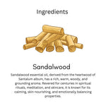 Khadi Sandalwood Essential Oil | Pure & Natural Sandalwood Oil for Face & Skin Care | Herbal Essential Oil for Aromatherapy, Relaxation & Glowing-Looking Skin | 15 ml