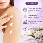 Kayee Ayurveda Lavender & Jasmine Facial Moisturizer, Nourishing Face Cream for Soft, Supple & Healthy-Looking Skin, Lightweight Daily Moisturizer for Dry & Normal Skin, Everyday Skincare | 210 ml