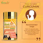 Vitaminnica Curcumin with Piperine Capsules - Joint Mobility & Immune Support, 60 Count